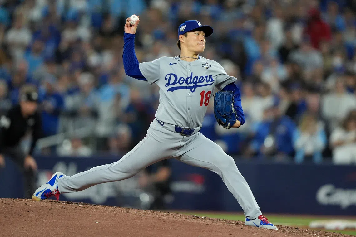 山本が大活躍、ドジャースをワールドシリーズで軌道に戻す
