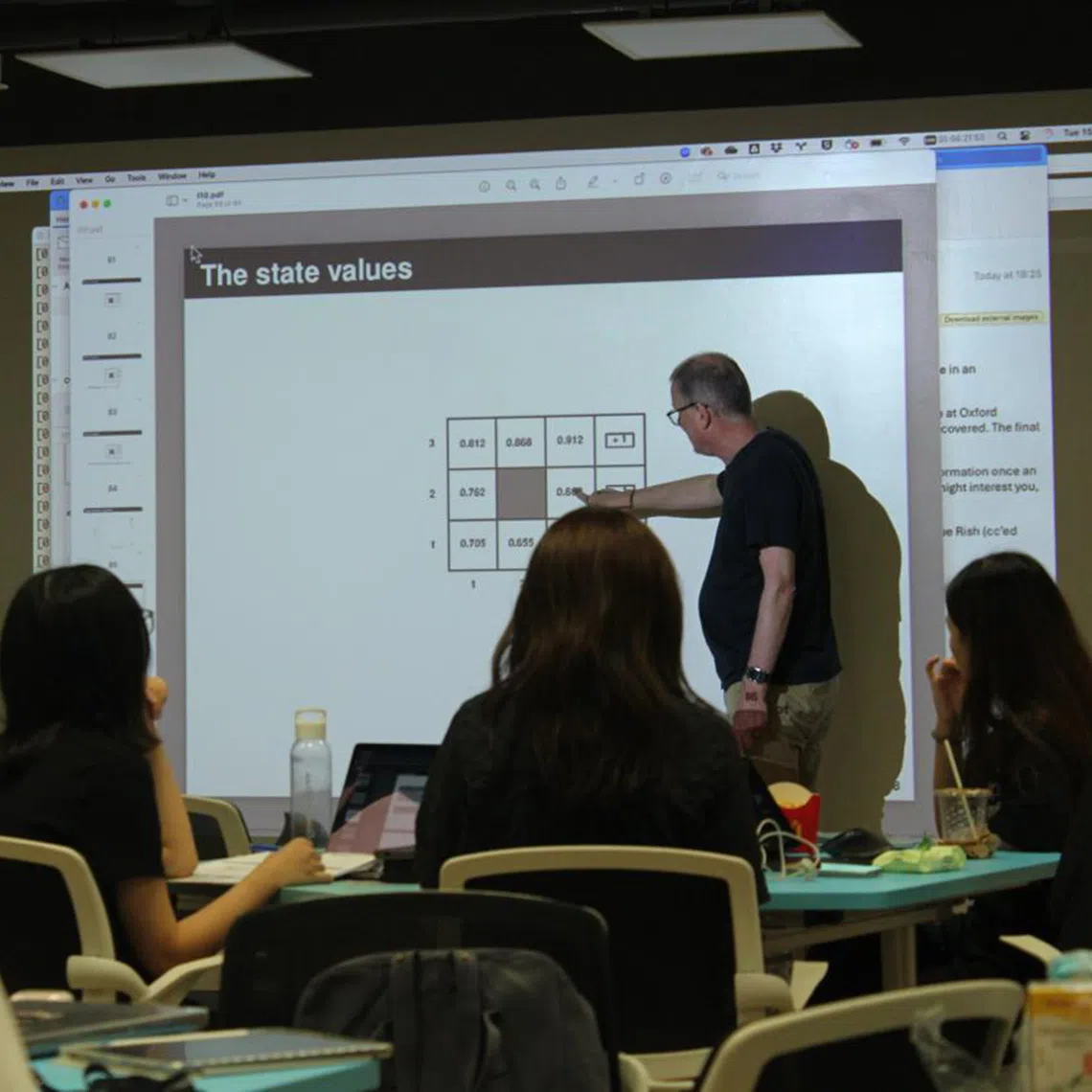Ms Yvonne Lim, a second-year data science and AI student from the pioneer batch, said the masterclasses in the programme gave her insight into the philosophy and ethics behind AI.