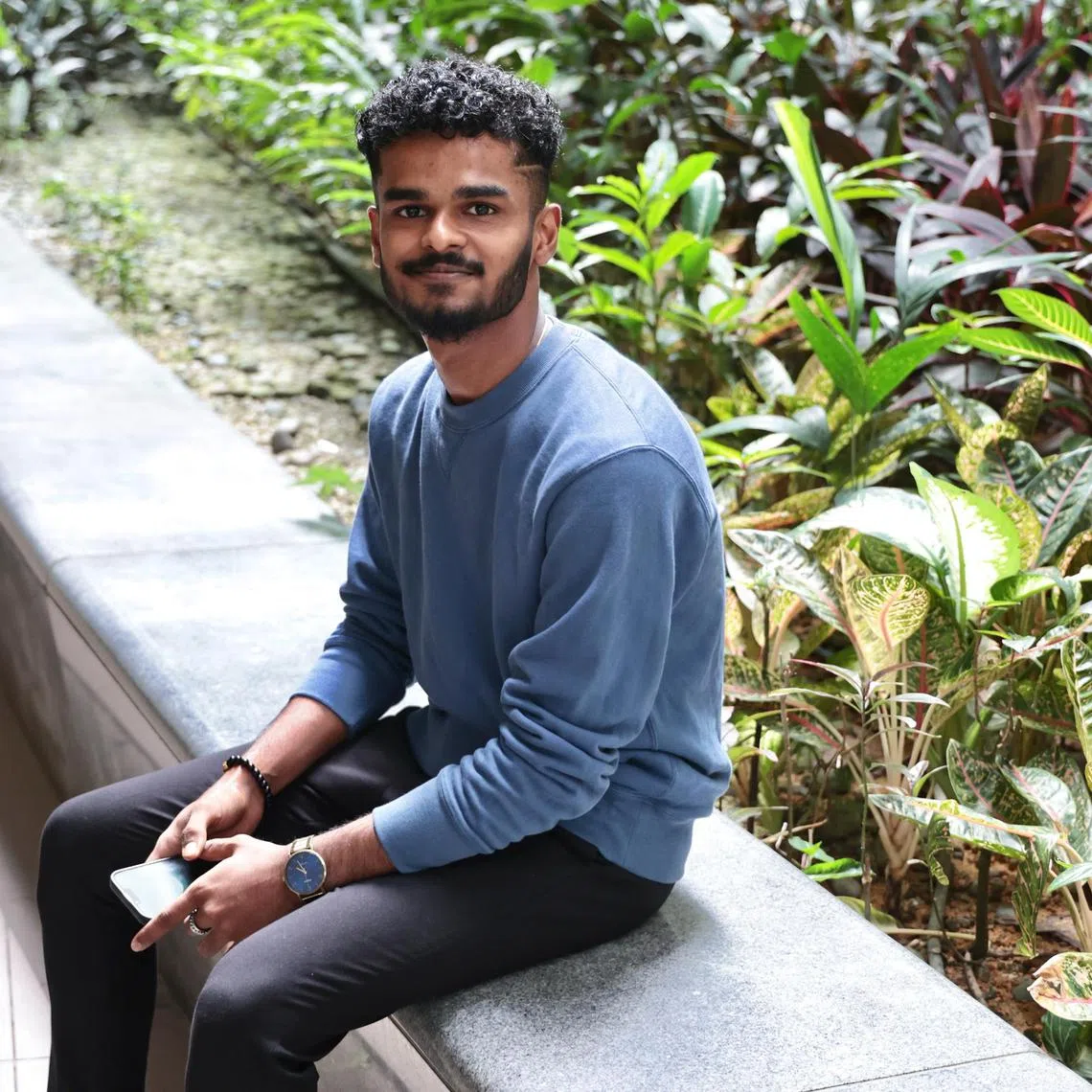 Mr Ameerjan bin Sahul Hassan, an 18-year-old ITE student, had more time to study and relax after receiving the Sinda ITE Allowance.