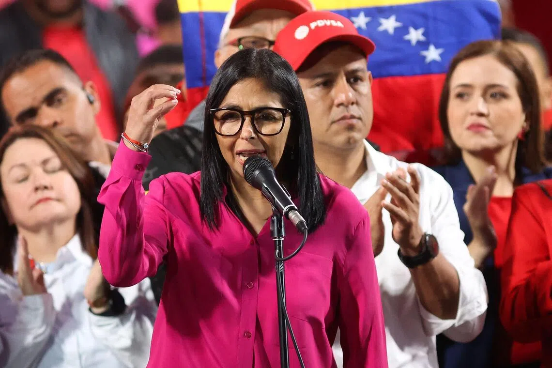 Interim Venezuelan President Delcy Rodriguez met with US officials on Aug 10 to discuss “stability in the energy market and the reactivation of financial mechanisms”.