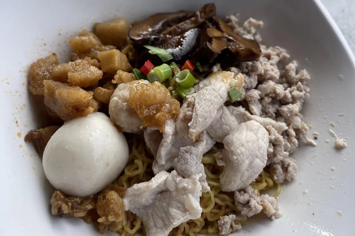 The dish of minced pork noodle looks deceptively easy but is notoriously hard to do.