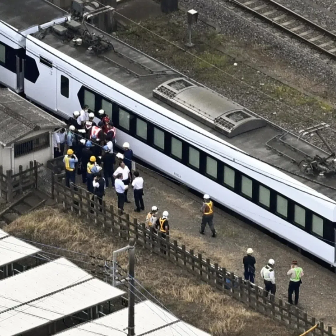 Four workers were on the tracks removing weeds when they were struck by an express train on Aug 20.