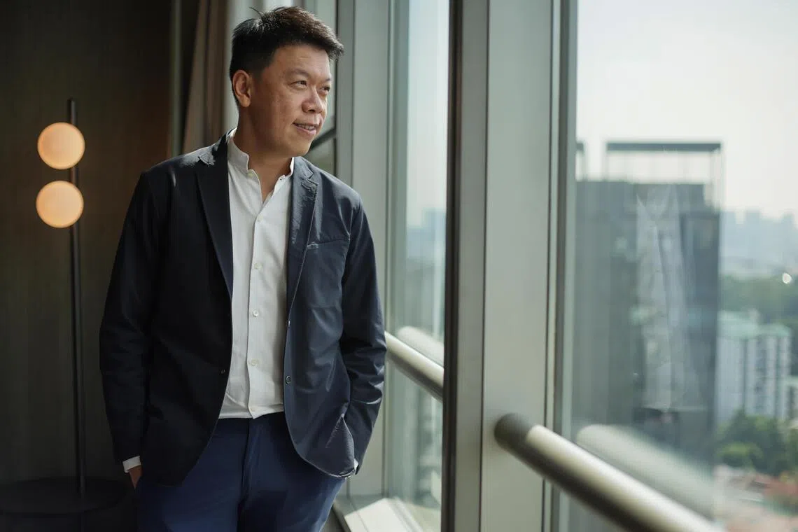 Mr Kevin Teng, 47, is the CEO of WRISE Private Singapore. 
