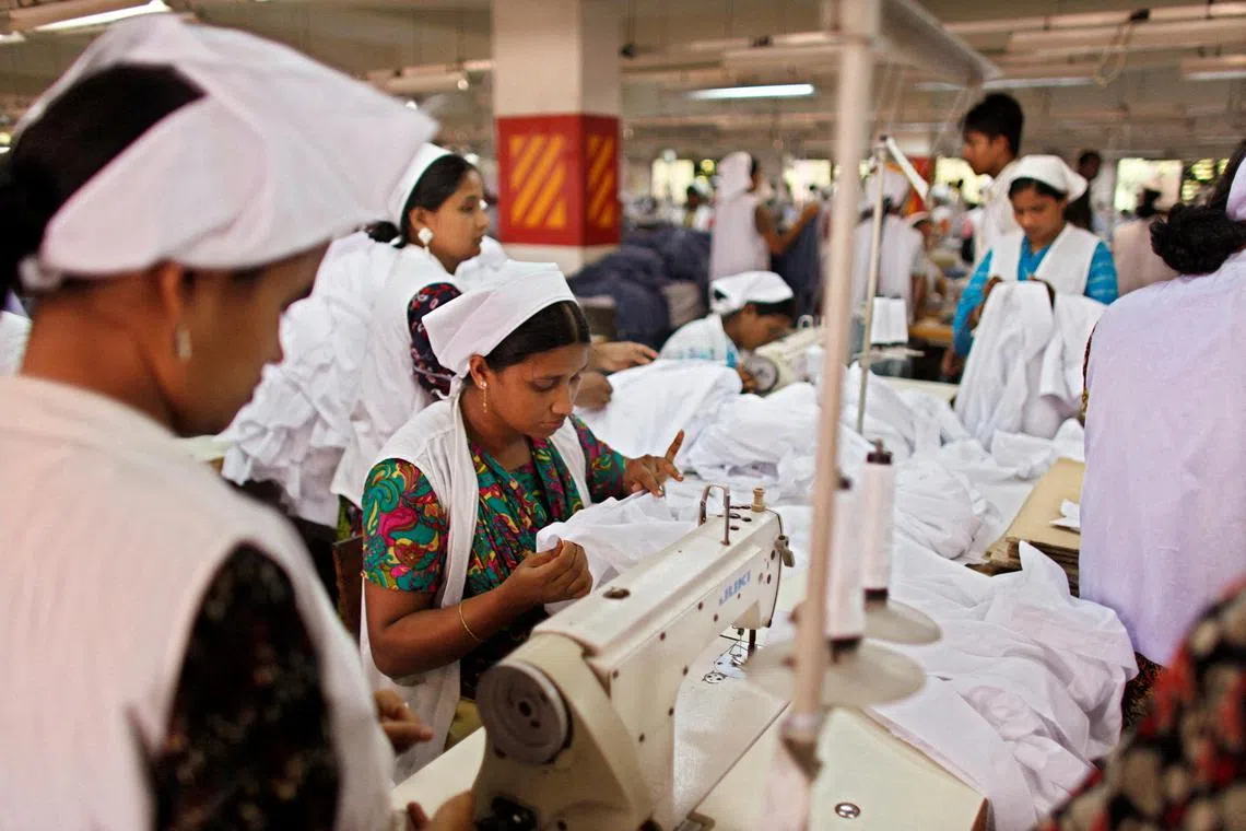 The garment industry, which accounts for around 85 per cent of Bangladesh’s US$55 billion (S$72.65 billion) in annual exports, has seen months of unrest.