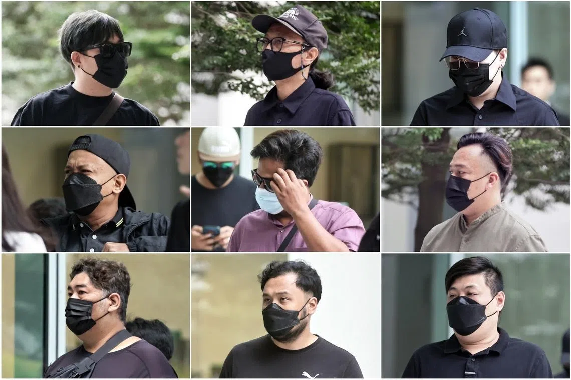 (Top row, from left) Reggie Choo Beng Kwang, Sufian Mohamed, Olivia Chan Wei Ying. (Middle row, from left) Muhammad Syafiq Tahar, Muhammad Khairul Izzul Shah Abdul Karim, Muhammad Faddley Abdul Wahid.(Bottom row, from left) Mohamed Fiaros Mohamed Zakaria, Nurazmy Yusoff, Tan Wee Keong.