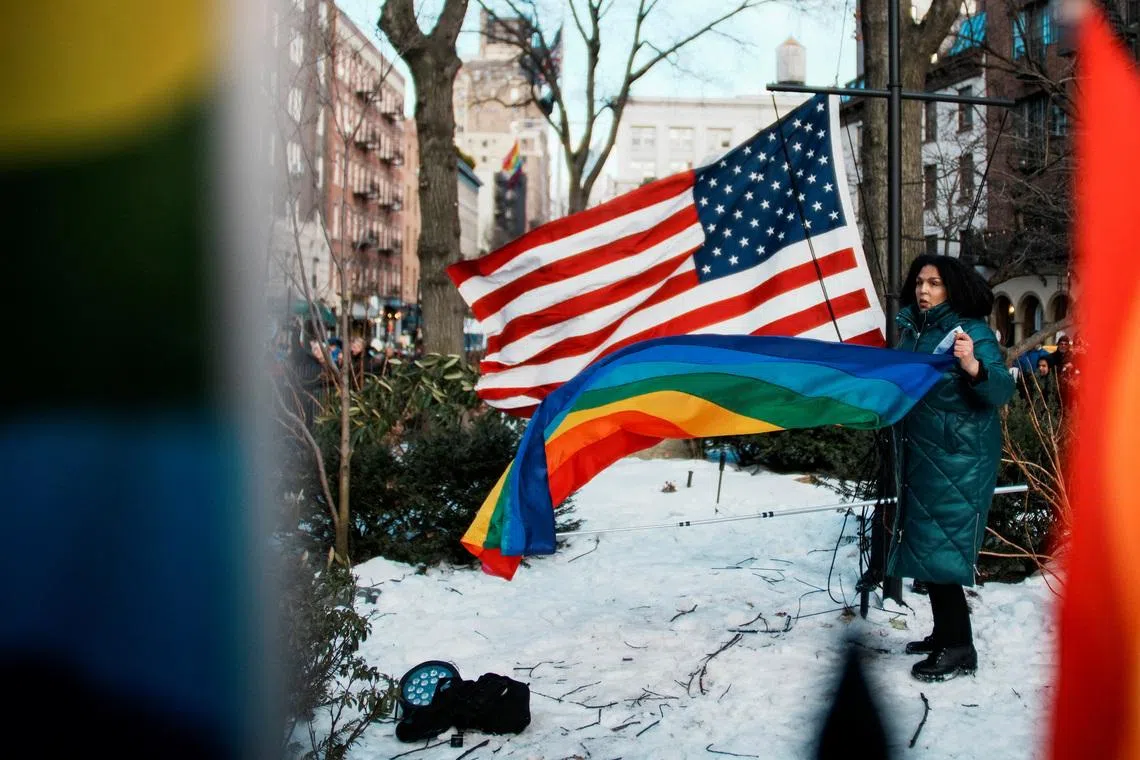 The Trump administration is raising the question of whether allowing transgender women to enroll at a women’s college violates civil rights protections for women.
