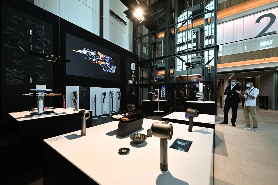 The revenue boost was due to strong growth in Dyson’s beauty products.