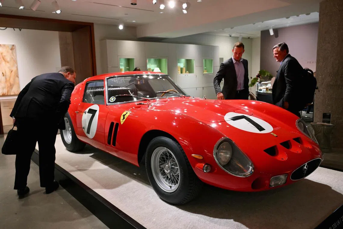 The 1962 Ferrari 250 GTO was the most expensive Ferrari ever to sell at auction and the most expensive classic car sold publicly anywhere in the world this year.