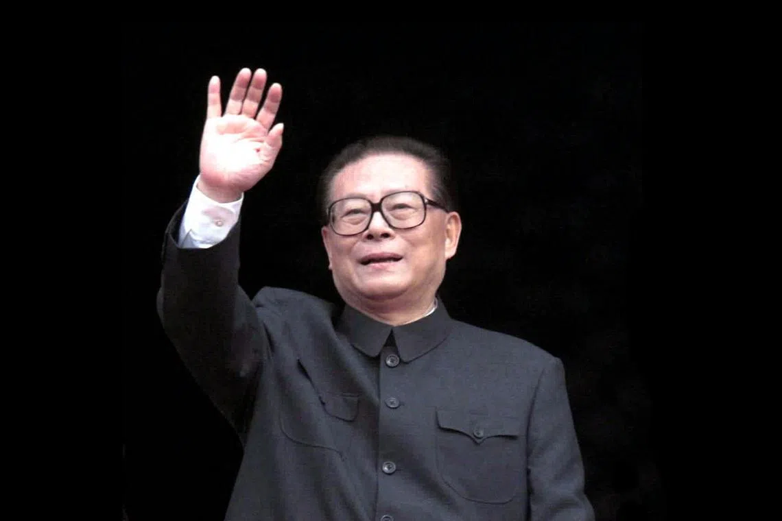 China's former president Jiang Zemin died in Shanghai at 12.13pm on Nov 30. 