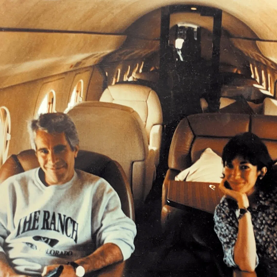 Ghislaine Maxwell and Jeffrey Epstein are seen in this image released by the Department of Justice in Washington, D.C., U.S., on December 19, 2025 as part of a new trove of documents from its investigations into the late financier and convicted sex offender Jeffrey Epstein. U.S. Justice Department/Handout via REUTERS