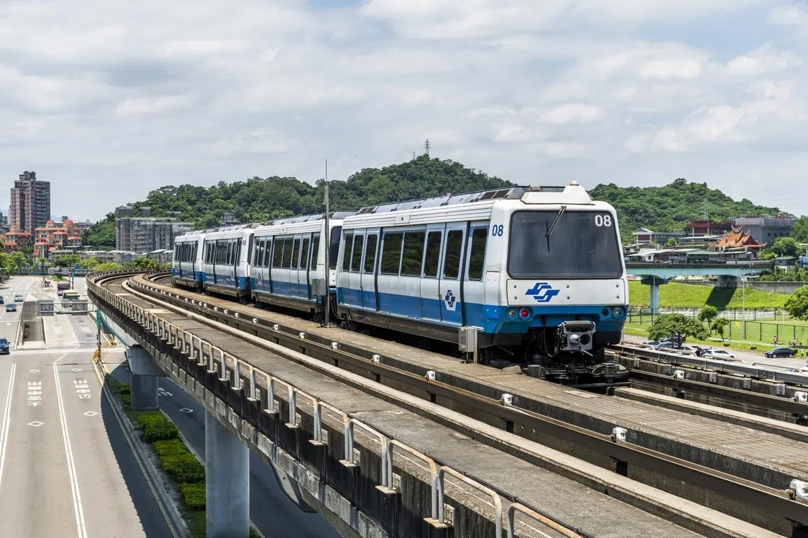 Taipei Metro train