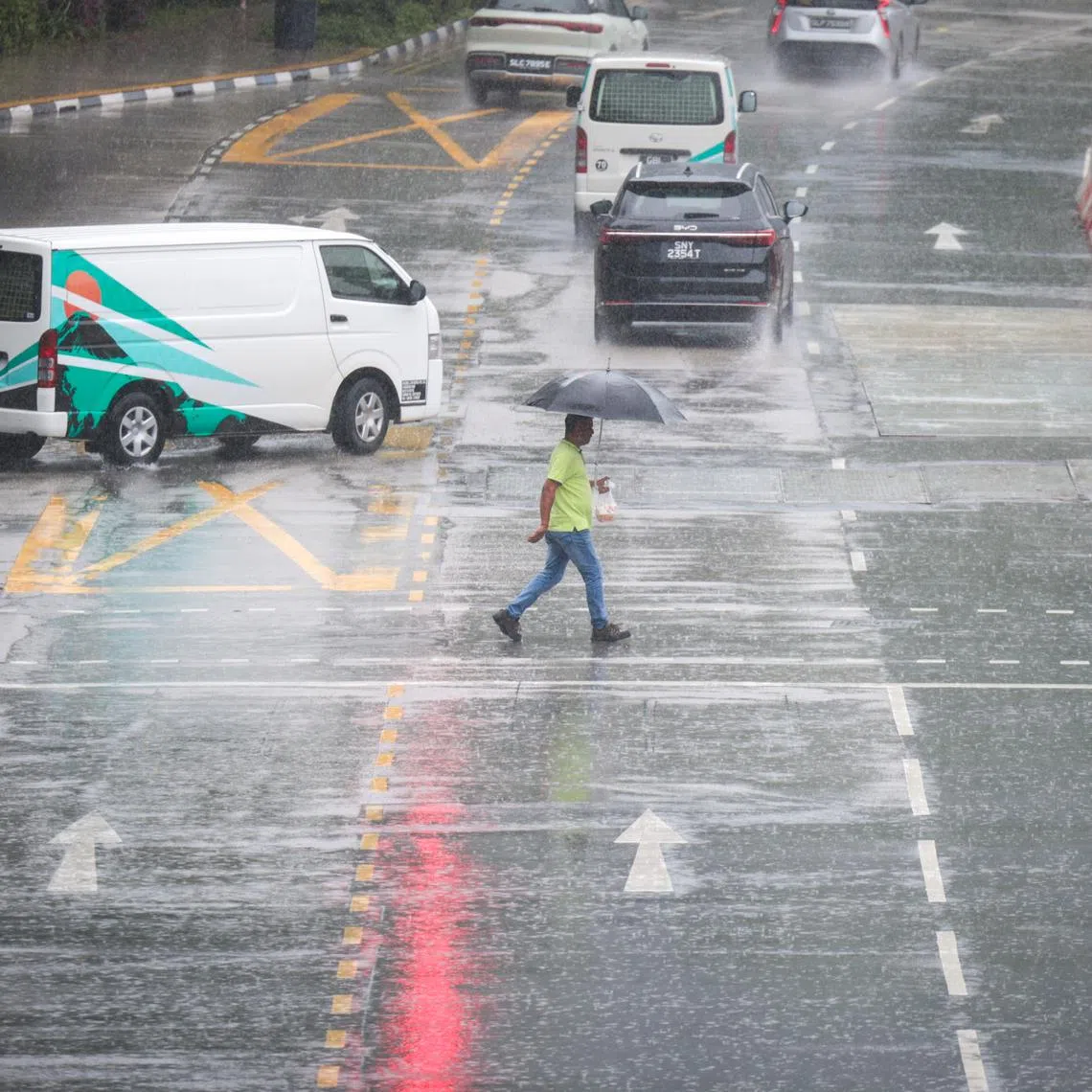 The total rainfall for the last two weeks of June is expected to be above average over most parts of the island.