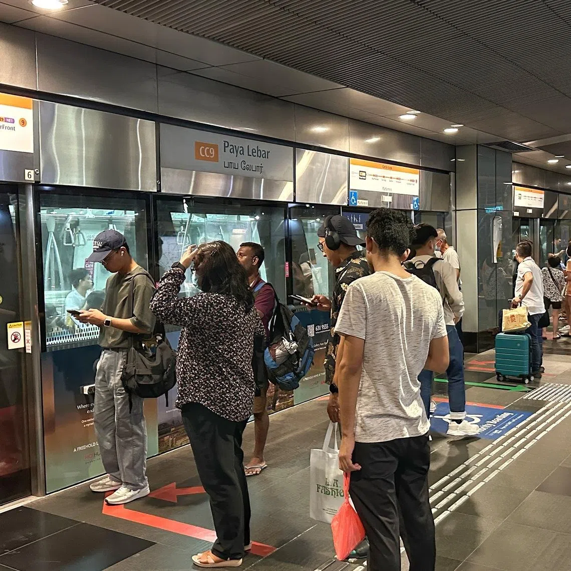 The Circle Line showed the biggest improvement in reliability, followed by the North-South Line and the North East Line. The other two lines held steady. 