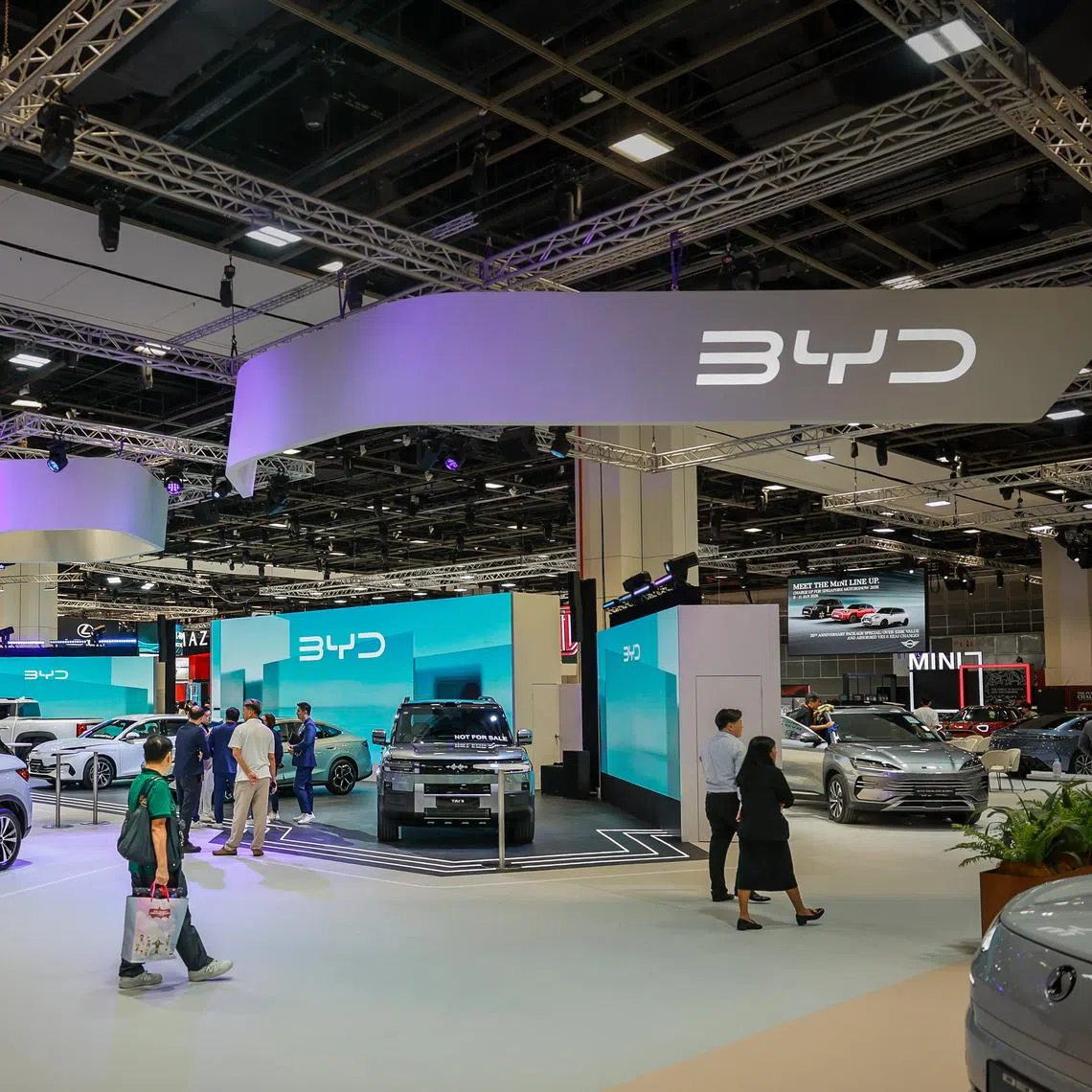 BYD's dominance comes amid a surge in popularity for EVs, which made up about 45 per cent of new cars sold in 2025.
