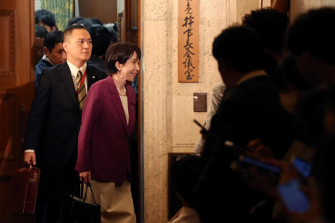 The attempted opposition realignment has so far prevented Ms Sanae Takaichi, leader of Japan's ruling Liberal Democratic Party, from becoming prime minister.