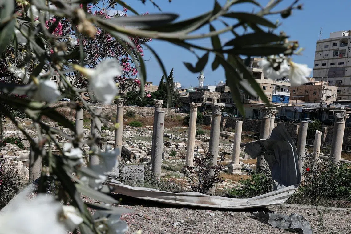 Israeli strikes damaged heritage sites across south Lebanon, minister says