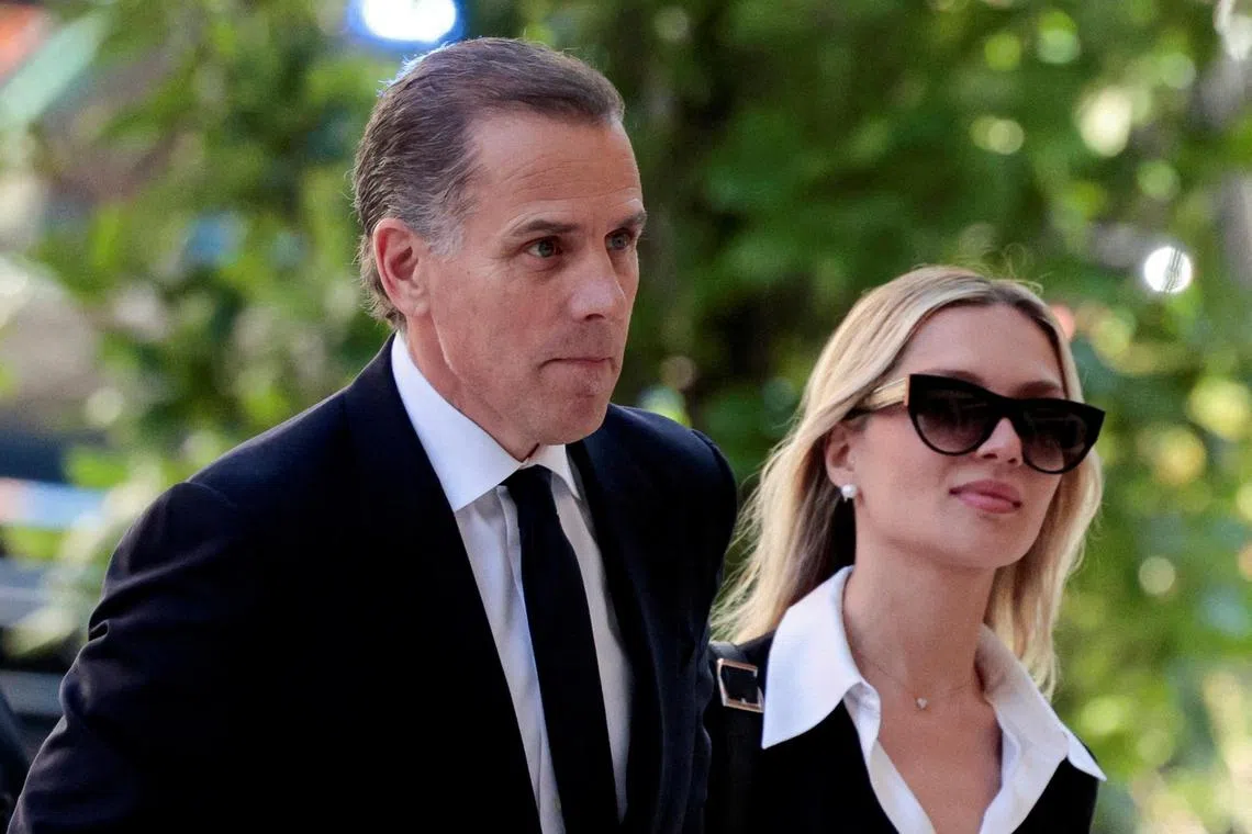 Hunter Biden's lawyers sought the case dismissals, citing a ruling from a district judge in Florida on July 15 in a separate case involving Donald Trump. 