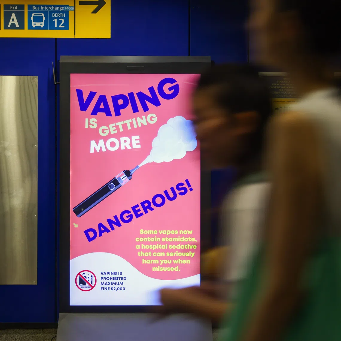 Between Sept 1 and 21, 656 people have been caught for e-vaporiser related offences.