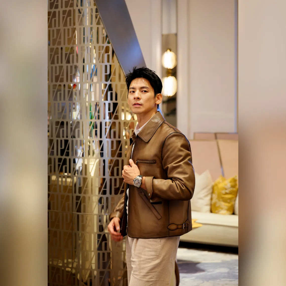 Taiwanese actor Austin Lin was back in Singapore this week for a watch event.