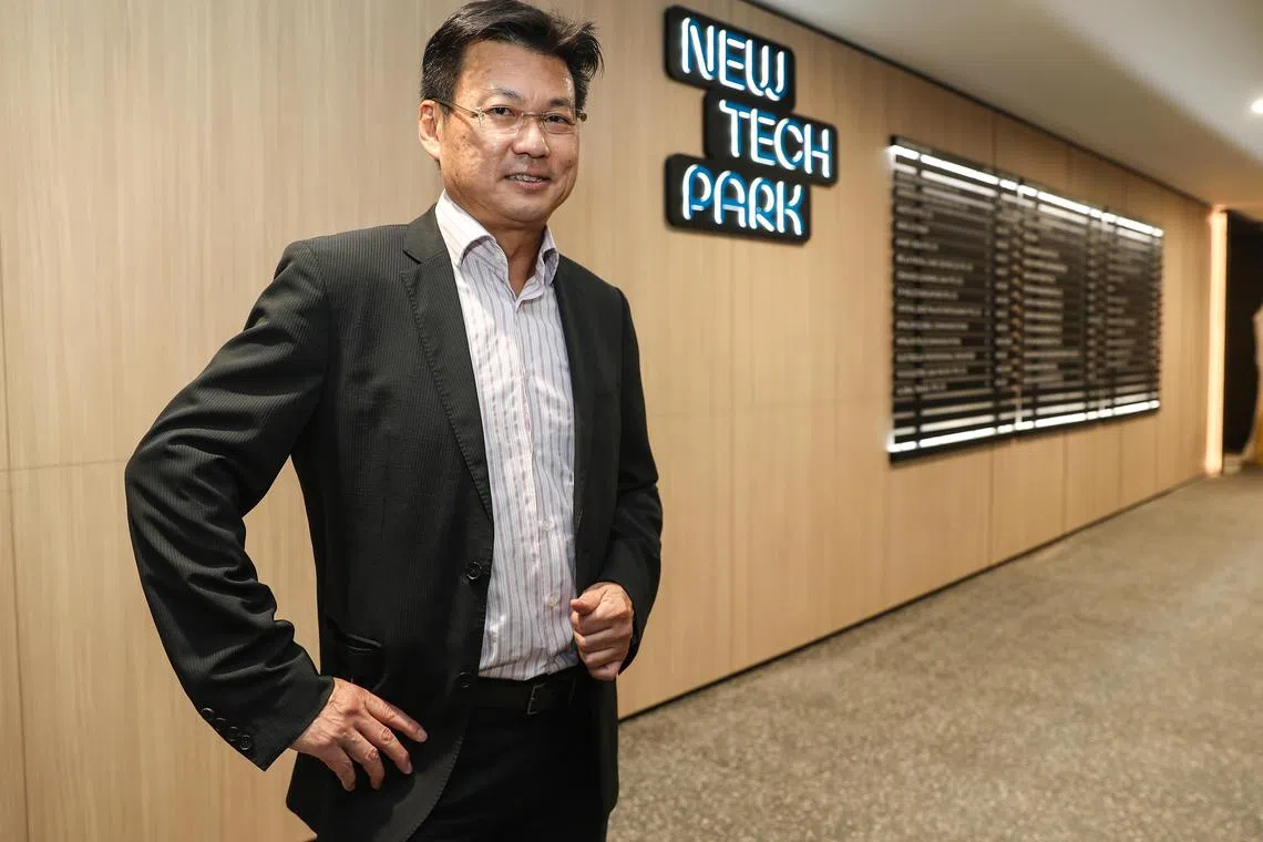Donald Han, CEO of Sabana Reit.