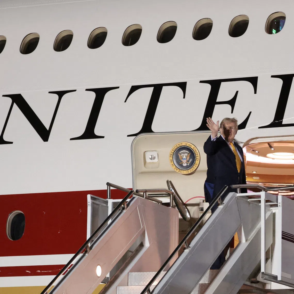 A decades-old practice has drawn new scrutiny after US President Donald Trump sneaked off the regular Air Force One jet to take a separate plane as he left Turkey on July 8.