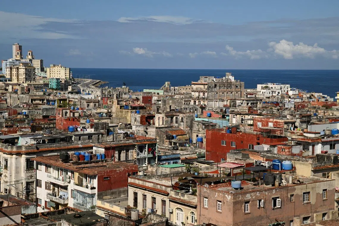 A view shows part of Havana as U.S.-Cuba tensions rise after U.S. President Donald Trump vowed to stop Venezuelan oil and money from reaching Cuba and suggested the communist-run island to strike a deal with Washington, in Havana, Cuba, January 11, 2026. REUTERS/Norlys Perez