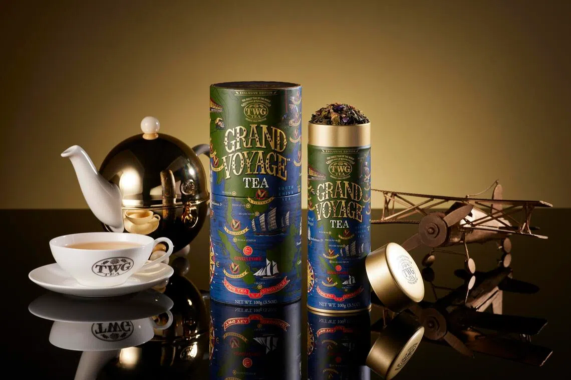 The exclusive Grand Voyage Tea.