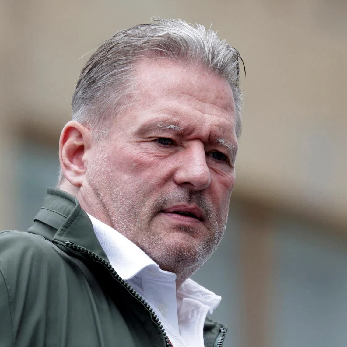 FILE PHOTO: Formula One F1 - Azerbaijan Grand Prix - Baku City Circuit, Baku, Azerbaijan - September 18, 2025 Jos Verstappen ahead of the Azerbaijan Grand Prix REUTERS/Leonhard Foeger/File Photo