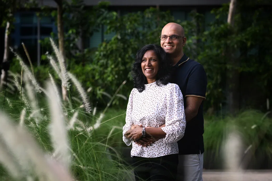 Mr Bhaskar Peri and Mrs Hema Peri are mindful of how they communicate with their foster teen.