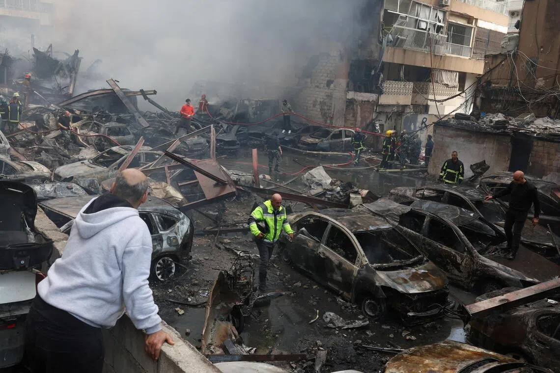 Lebanon’s Health Ministry said the death toll since March 2 had risen to 1,888 dead and more than 6,000 wounded.