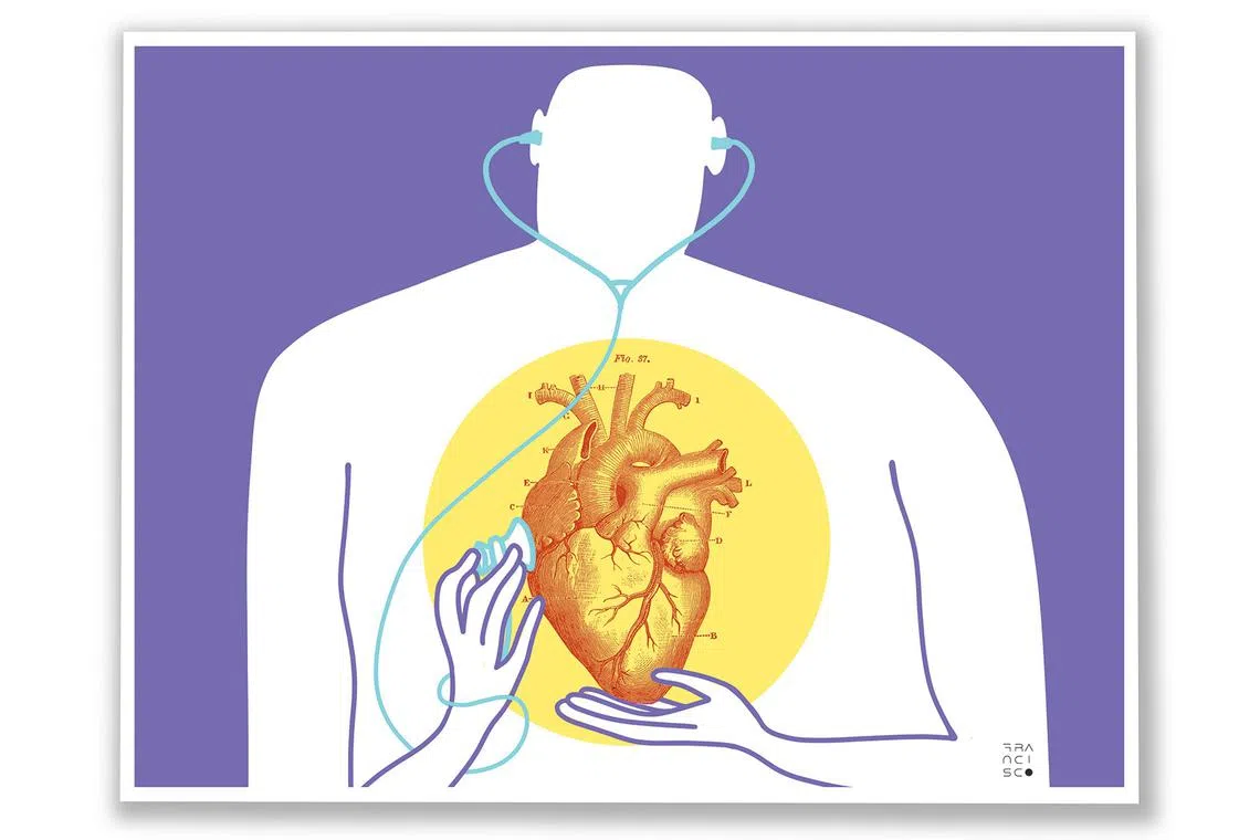 One key age-related change is the hardening and gradual buildup of cholesterol in the coronary arteries.
