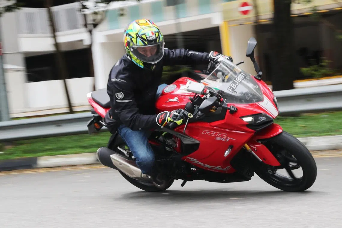 Review of the TVS Apache 310RR