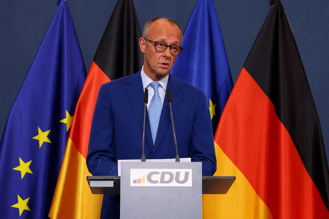 German Chancellor Friedrich Merz is not alone in facing a demanding electorate, says the writer.