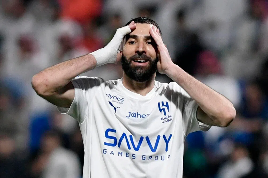 French striker Karim Benzema joined Al-Hilal recently after terminating his contract with Al-Ittihad. 