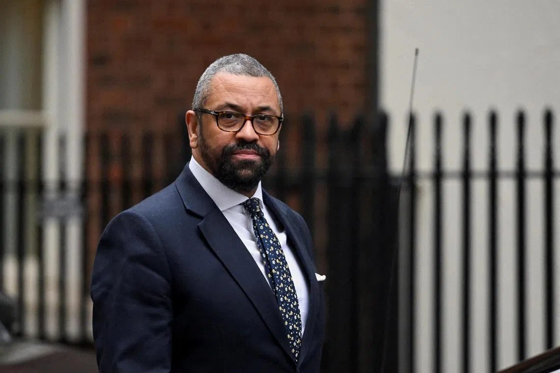 British Foreign Secretary James Cleverly says the depleted uranium tank munitions are conventional weapons.
