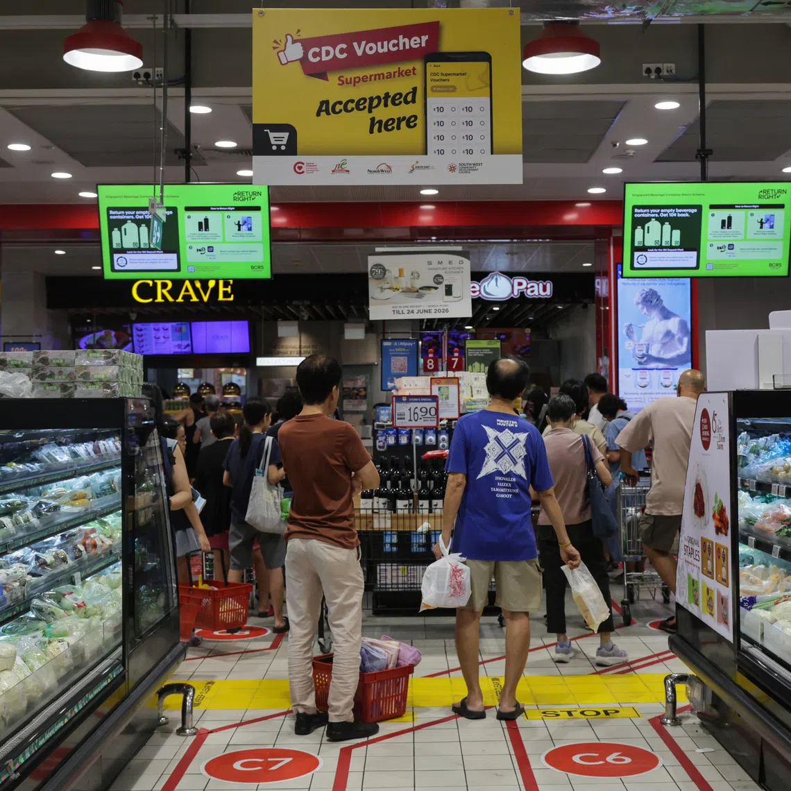 Singapore’s core inflation rose in July due to higher inflation for electricity and gas, services and food.