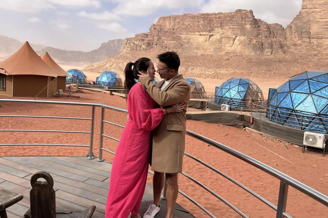 Kiss92 DJ Charmaine Yee met Mr Camilo Paredes through the dating app Bumble in mid-2021.