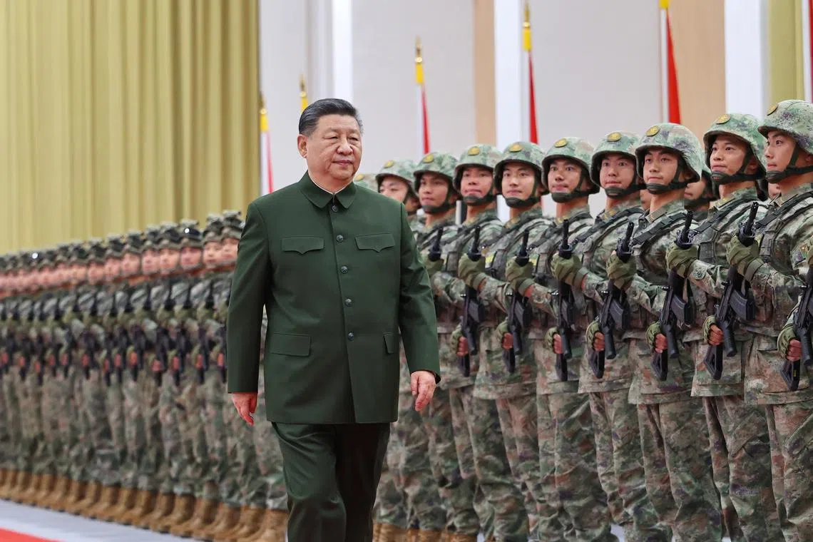 Chinese President Xi Jinping has been purging the People’s Liberation Army since 2023.