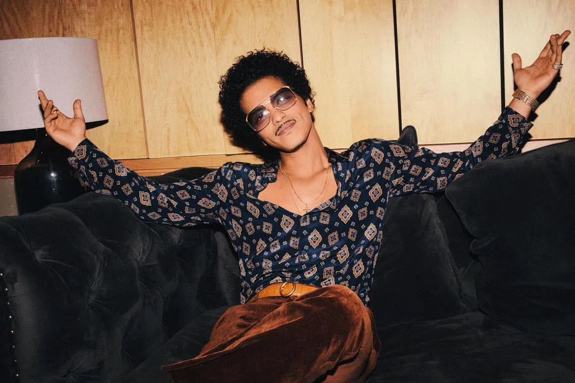 Fans can purchase tickets to Bruno Mars' April 3 show from Jan 25, at 12pm.