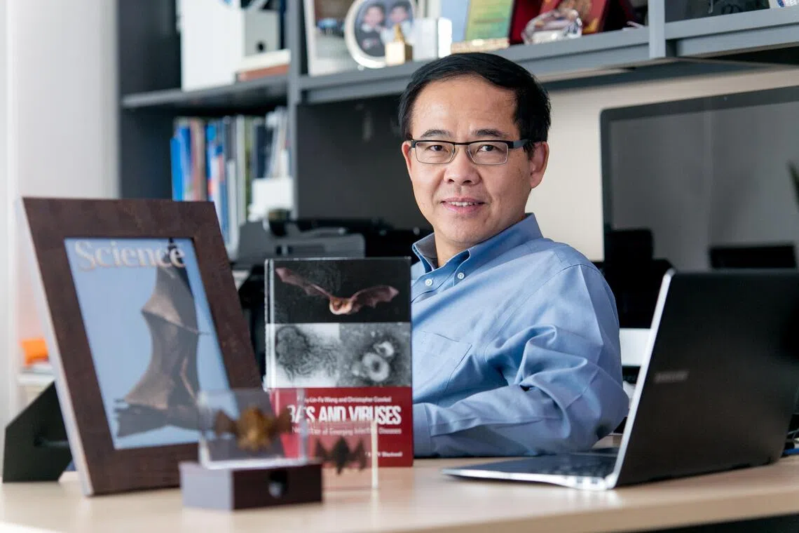 Professor Wang Linfa, professor of emerging infectious diseases at Duke-NUS Medical School in Singapore.