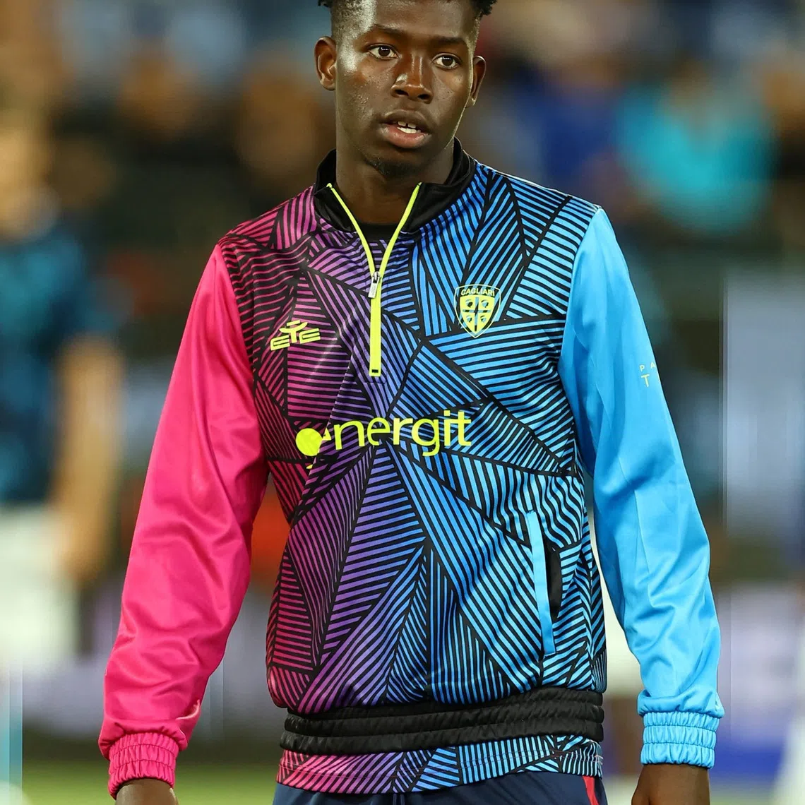 Soccer Football - Serie A - Cagliari v Inter Milan - Unipol Domus, Cagliari, Italy - September 27, 2025 Cagliari's Joseph Liteta REUTERS/Ciro De Luca
