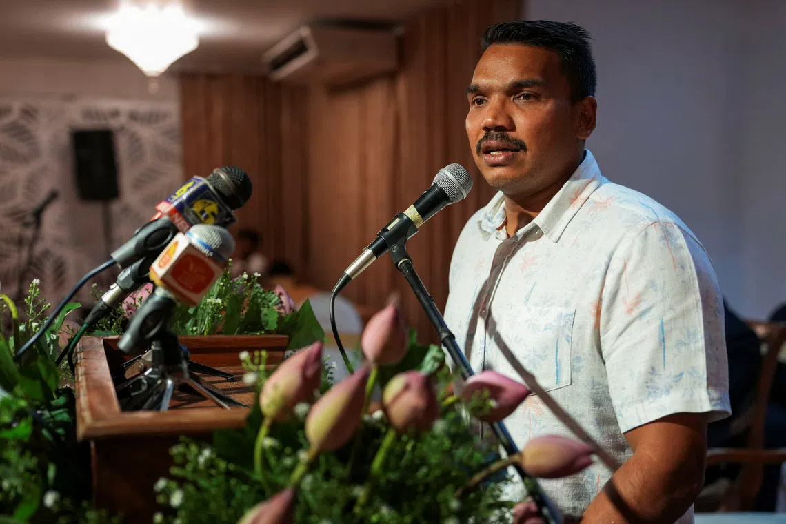 Sri Lanka ex-president's son arrested on graft charges