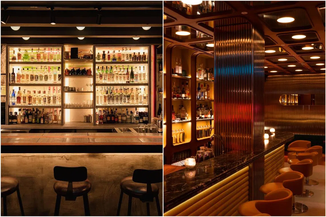 Cat Bite Club (left) Night Hawk and are ranked No. 56 and 74 respectively on the 2024 World's 50 Best Bars list.