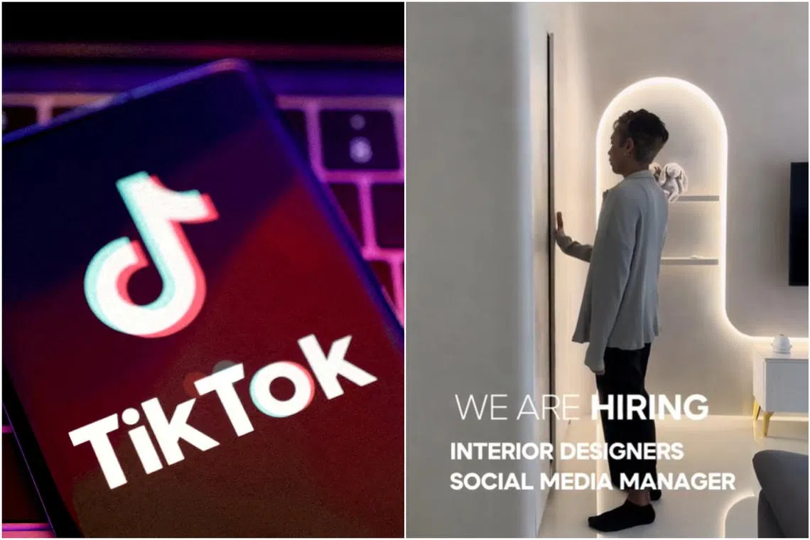Interior design studio Blend by ImC advertised openings for interior designers in a nine-second video and has since received about five applications a day. 