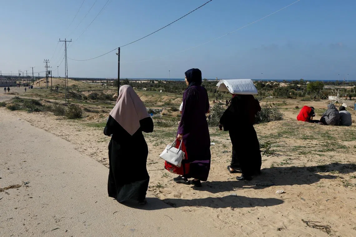 Around 80 per cent of Gaza's 2.4 million people have been displaced by the conflict between Israel and Hamas. 