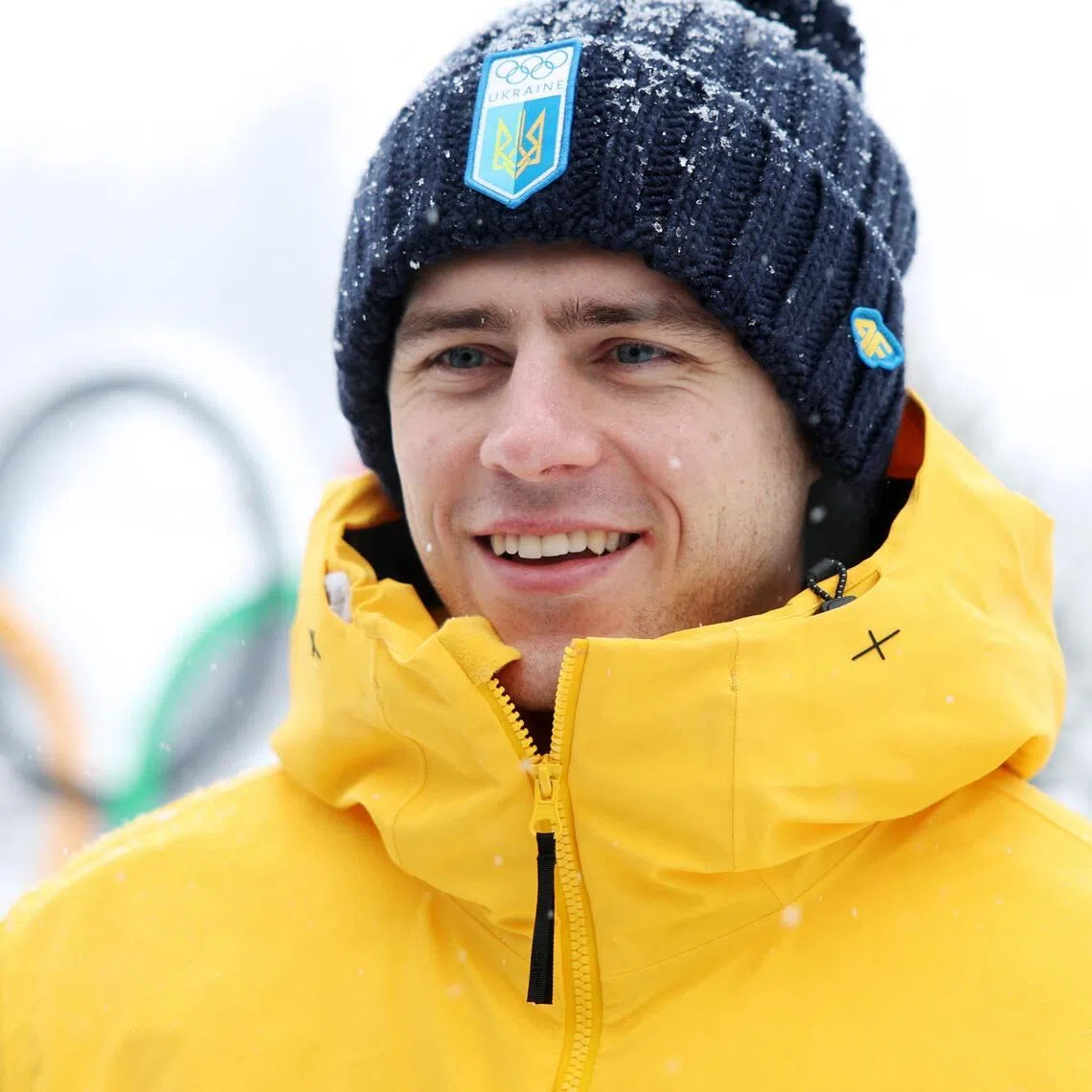 Ukraine's Vladyslav Heraskevych during an interview REUTERS/Leonhard Foeger