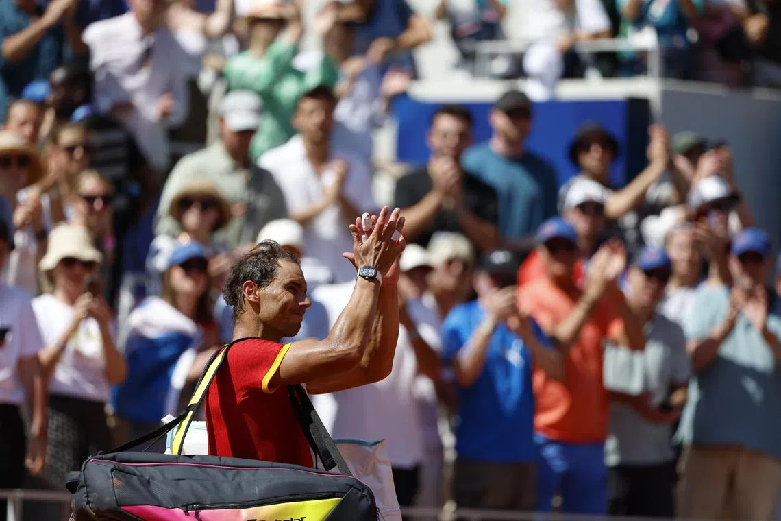 Everyone wants to see Rafael Nadal play at Roland Garros during the Olympics. Even athletes from other sports. 