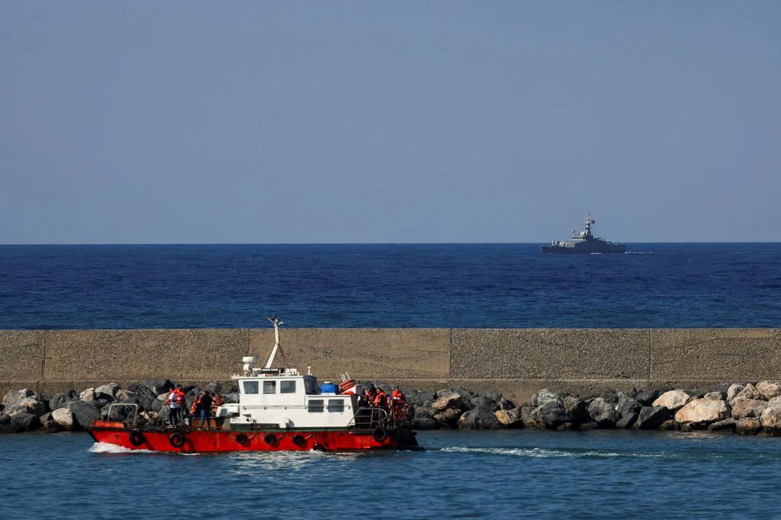 The double-hulled ferry with 267 aboard took in water and flipped over on Aug 30 just off the port city of Kyrenia.