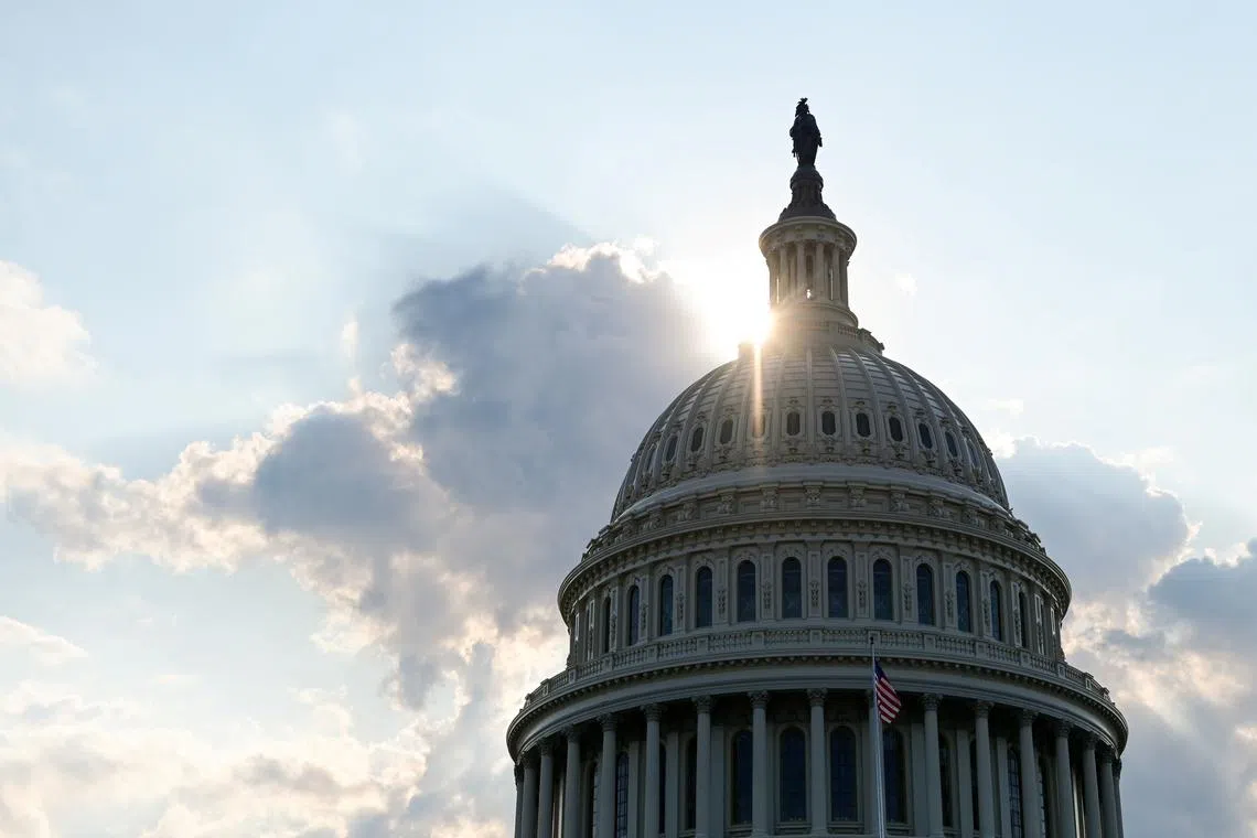 FILE PHOTO: The dome of the U.S. Capitol Building is seen as the sun sets on Capitol Hill in Washington, U.S., July 26, 2019. REUTERS/Erin Scott/File Photo