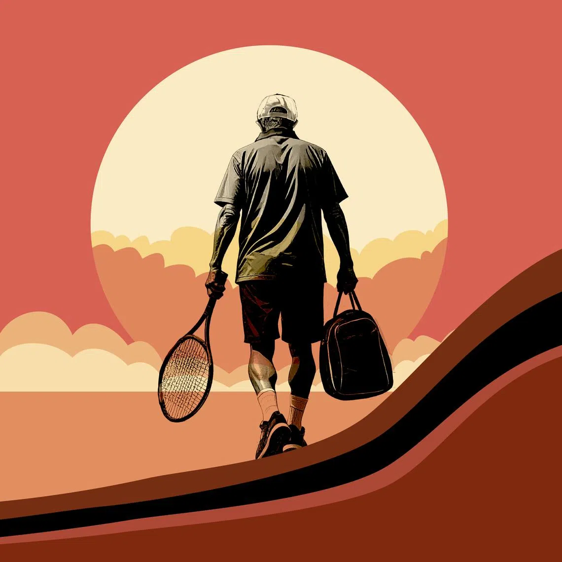 If you’re lucky, a sport follows you through your life, says the writer.